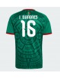 Mexiko Julian Quinones #16 Replika Hemmakläder VM 2026 Kortärmad Mexiko Julian Quinones #16 Replika Hemmakläder VM 2026 Kortärmad